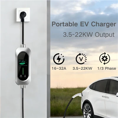 11kW Portable EV Charging Type1 Tesla UL94V-0